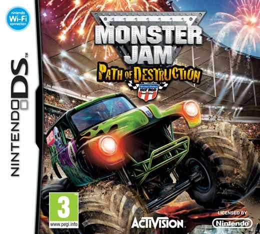 Monster Jam Path Of Destruction  Nds